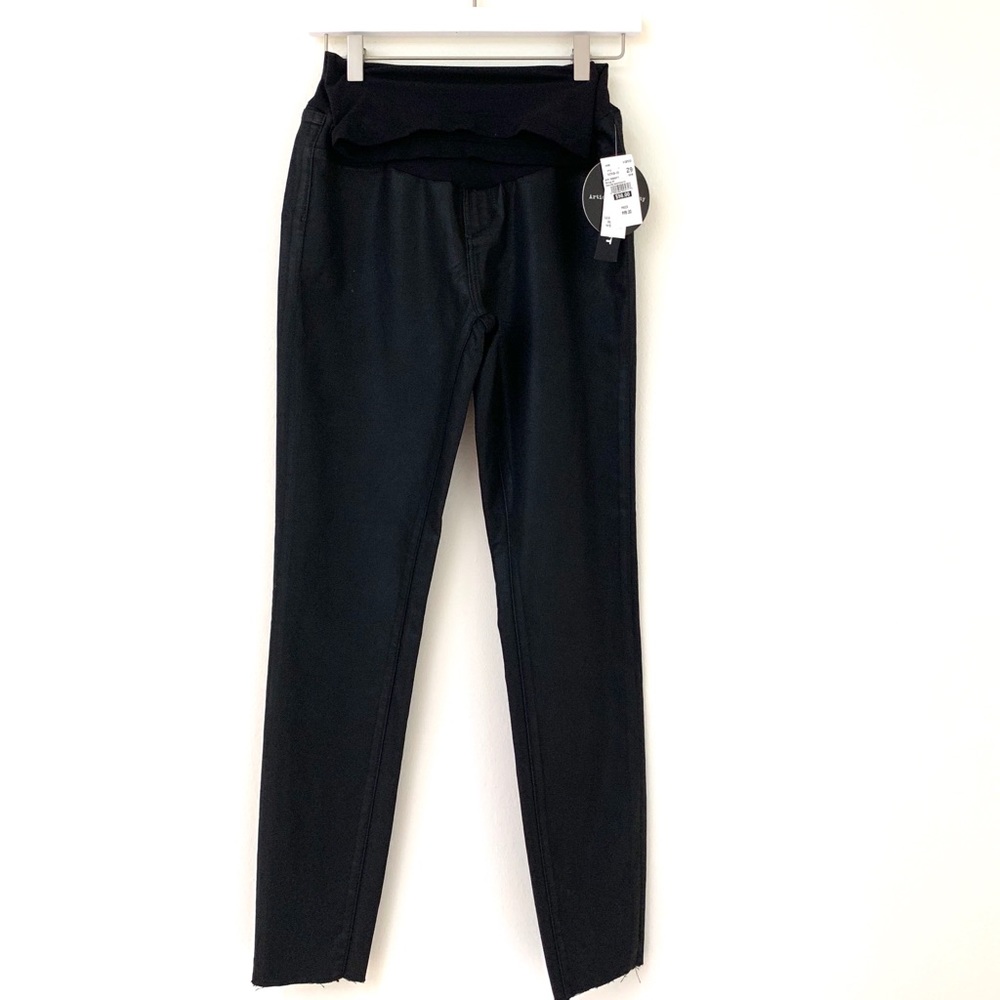 Articles of Society | Leather Like Maternity Pants